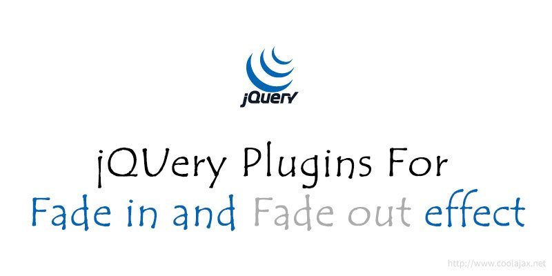 How to create a fading effect jquery plugins